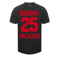 Stroje piłkarskie Bayer Leverkusen Exequiel Palacios #25 Koszulka Podstawowej 2023-24 Krótki Rękaw